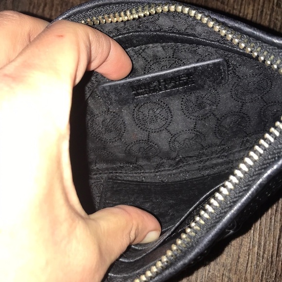 Michael Kors Sequins Leather Wristlet - Picture 8 of 10